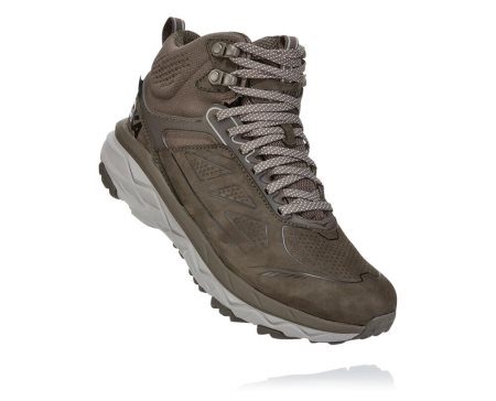 Hoka One One Challenger Mid Gore-tex Ženske Pohodniški Čevlji Rjava SI-723468A